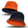 Reversible Bucket Hats Orange
